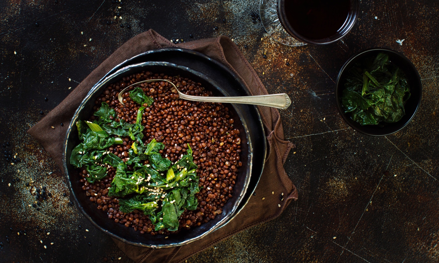 prepared bean dish