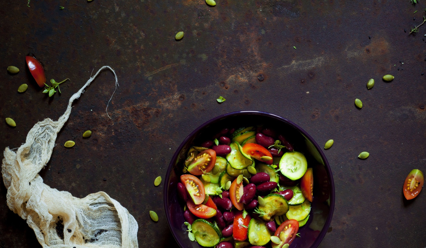 prepared bean dish