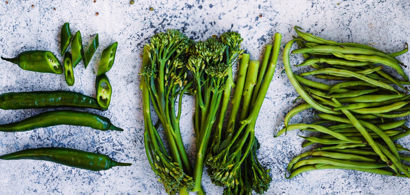 various vegetables