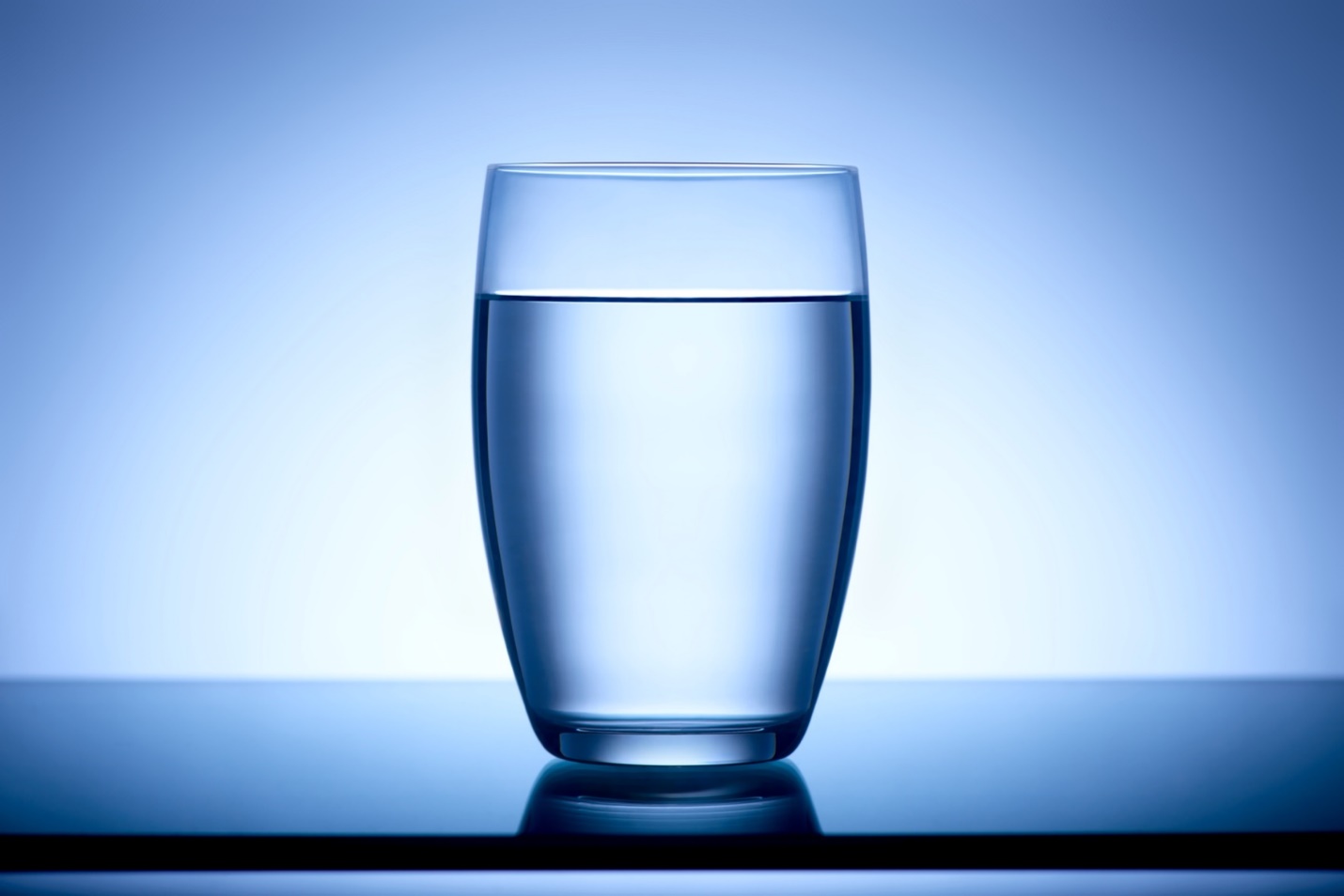 glass of water